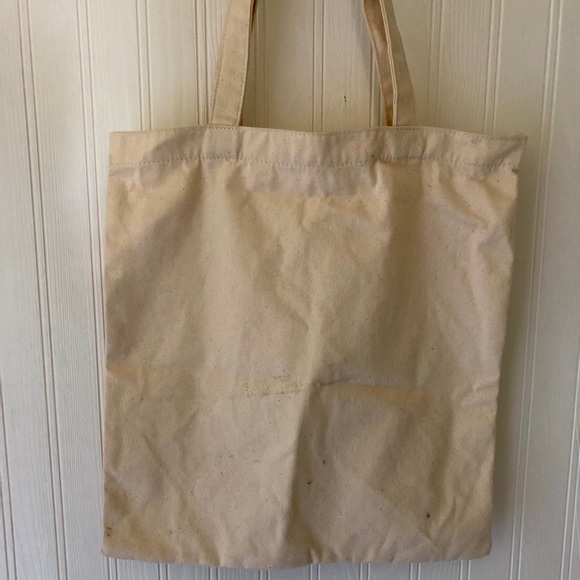Canvas shopping tote - Picture 2 of 2
